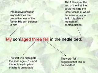 Analysis Of Nettles By Vernon Scannell PPTX analysis-of-nettles-by-vernon-scannell-pptx