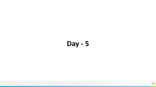 20
Day - 5
 
