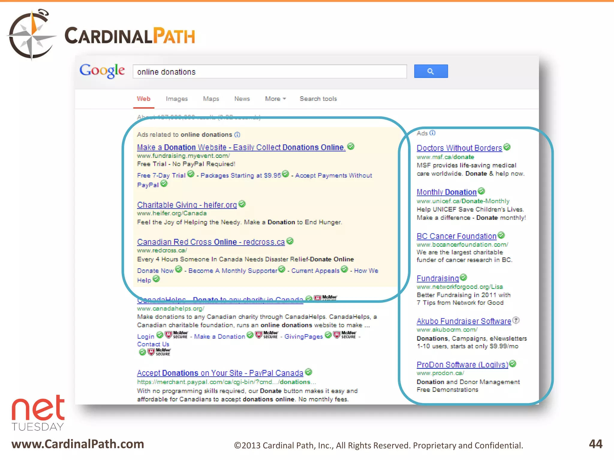 www.CardinalPath.com 44©2013 Cardinal Path, Inc., All Rights Reserved. Proprietary and Confidential.
 