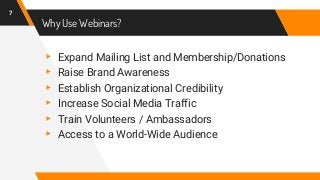 How Delivering Webinars Can Benefit Your Nonprofit's Mission – with Tonya Hyde