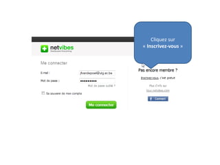 Cliquez sur « Inscrivez-vous »