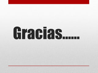 Gracias……
 