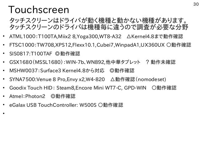 ドライバハッキング Umpc Windowsタブレット にlinux Bsdを入れて遊ぼう 17年度京都版 Osckyoto ドライバハッキング Umpc Windowsタブレット にlinux Bsdを入れて遊ぼう 17年度京都版 Osckyoto