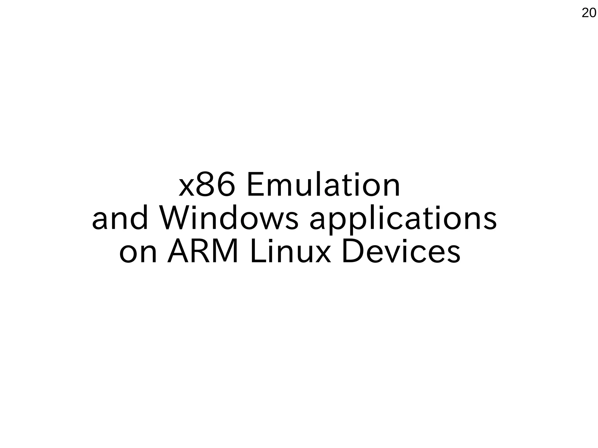 20 Android-own build status Distributin version Installer Multirom Root Compatible models Factoryimg ~5.1.0 ◎ ○ △ Nexus CynanobenMOD ~5.1.x ◎ ○ ○ Many AOKP ◎ ○ ○ Many ParanoidAndroid ○ ○ ○ Many ClockworkMOD ○ ○ ○ Many Bodhi Linux 〜3.0 ○ ○ ○ Nexus7 2012 KDE Plazma ○ △ ○ Nexus7 2012 FirefoxOS ○ ○ △ Own build Ubuntu Touch ◎ ○ ○ Nexus7(2013） 4、5、10、6 Tizen △ △ △ ？ SalfishOS △ △ △ Nexus7,RaspberryPi Internet dogmatic investigation of Kapper (if I wrong I'm sorry. Correct) ◎：Official Support、◯：Official reports、△：Users reports Excerpt because own build of correspondence dozens type and number is too large. 