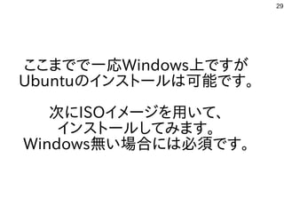 Windows10タブレットに各種Linuxディストリを入れて遊ぼう　2017年度東京Spring版