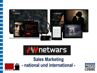Sales Marketing - national und international -  