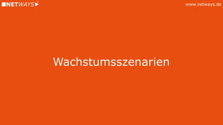 www.netways.de
Wachstumsszenarien
 