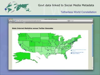 Govt data linked to Social Media Metadata 