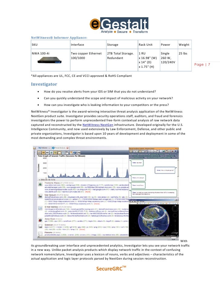 Download NetWitness Investigator