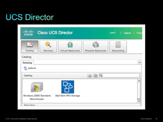 © 2011 Cisco and/or its affiliates. All rights reserved. Cisco Confidential 58
 