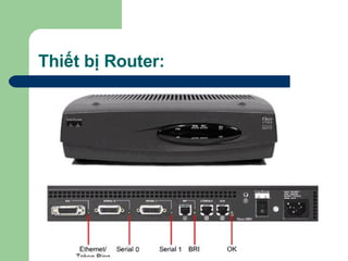 Thiết bị Router: 