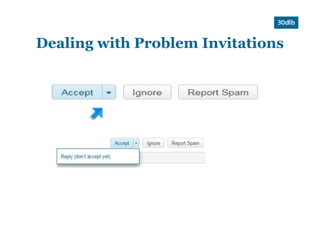 Dealing with Problem Invitations
 