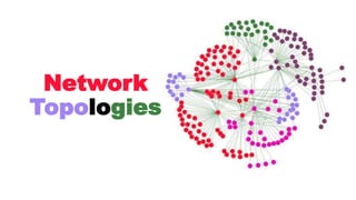 Network
Topologies
 
