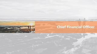 Chief Financial Officer
 