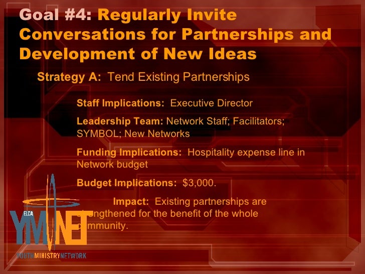 Network Goals and Strategies