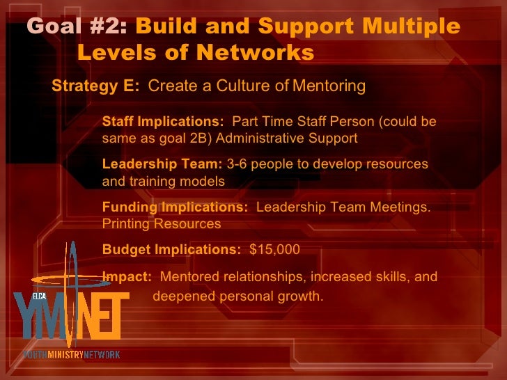 Network Goals and Strategies