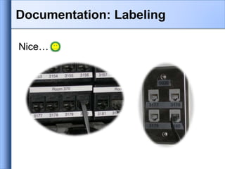Nice…
Documentation: Labeling
 