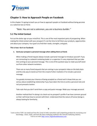 Network Marketing Prospecting Strategy