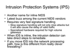 Inline Ids network security architecture for businesses | PPT