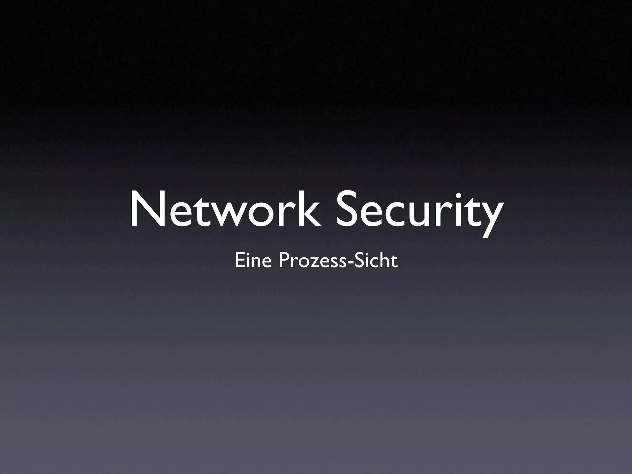 Network Security