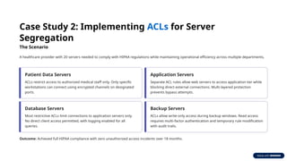 Network Segmentation Strategies for Enhanced Security and Compliance | PPTX