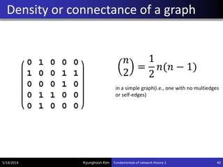 Network Analysis with networkX : Fundamentals of network theory-1 | PDF