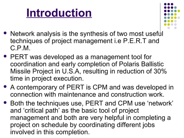Network analysis | PPT | Business Administration | Business