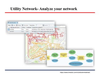 Utility Network- Analyze your network
https://www.linkedin.com/in/dribrahimbathisk/
 