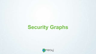 Security Graphs
 