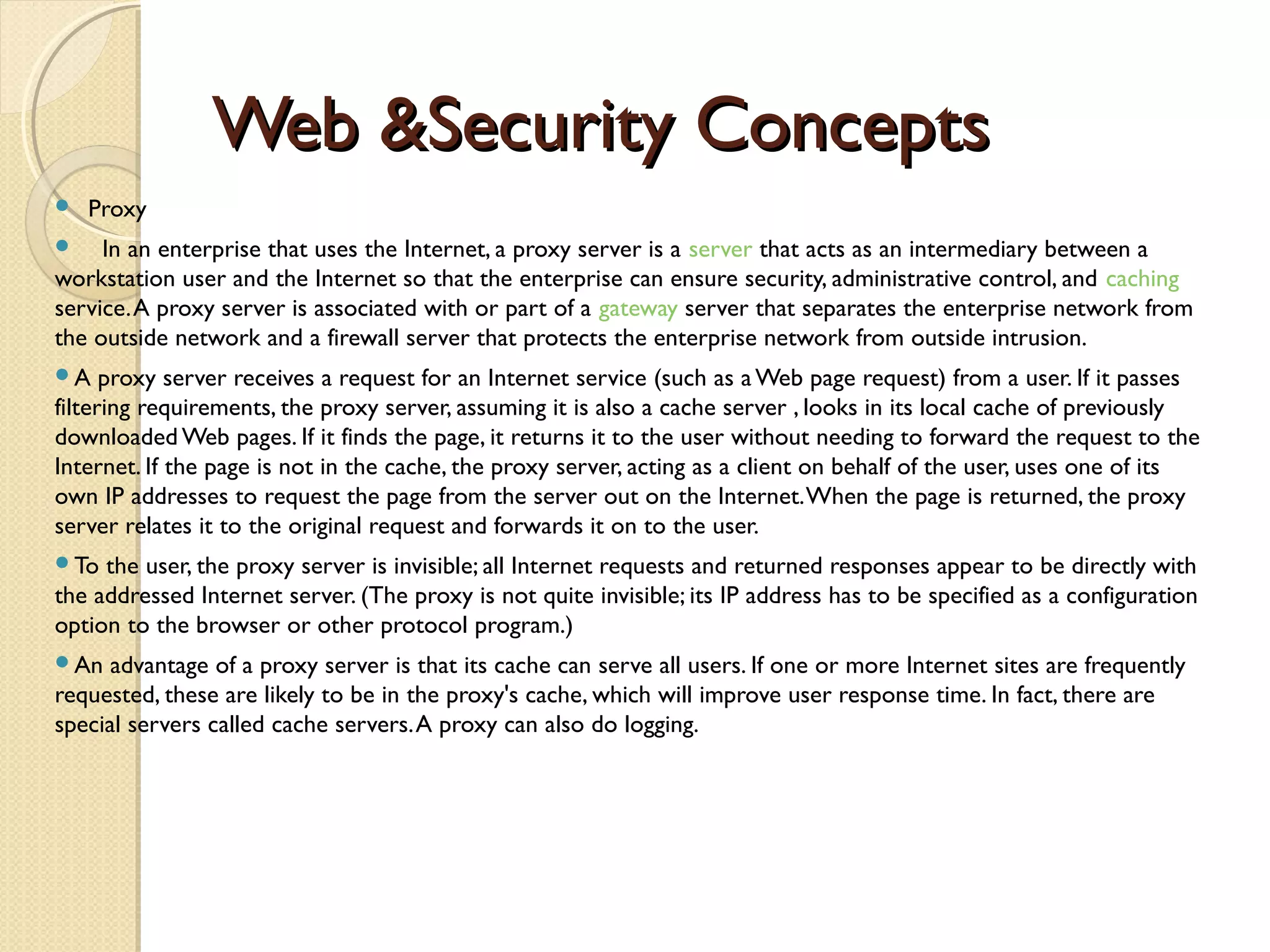 Network and security concepts | PPT