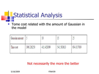 Network anomaly detection based on statistical | PPT