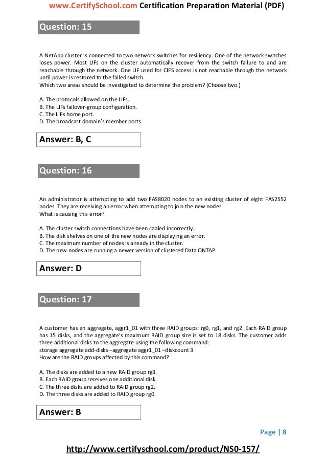 NS0-404 Exam