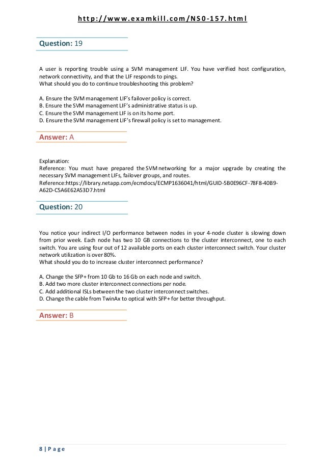 NS0-404 Probesfragen