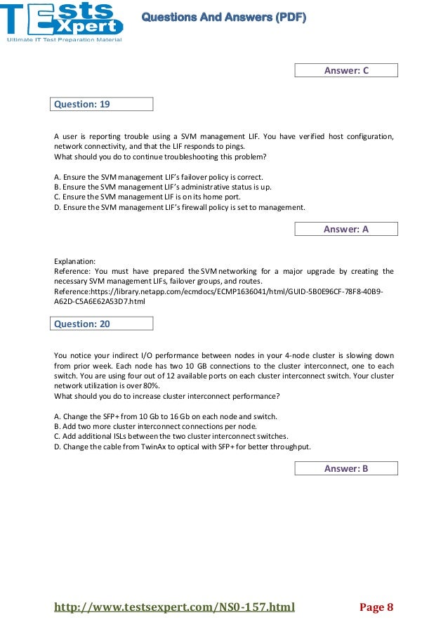 NS0-516 Exam Fragen