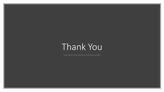 Thank You
 