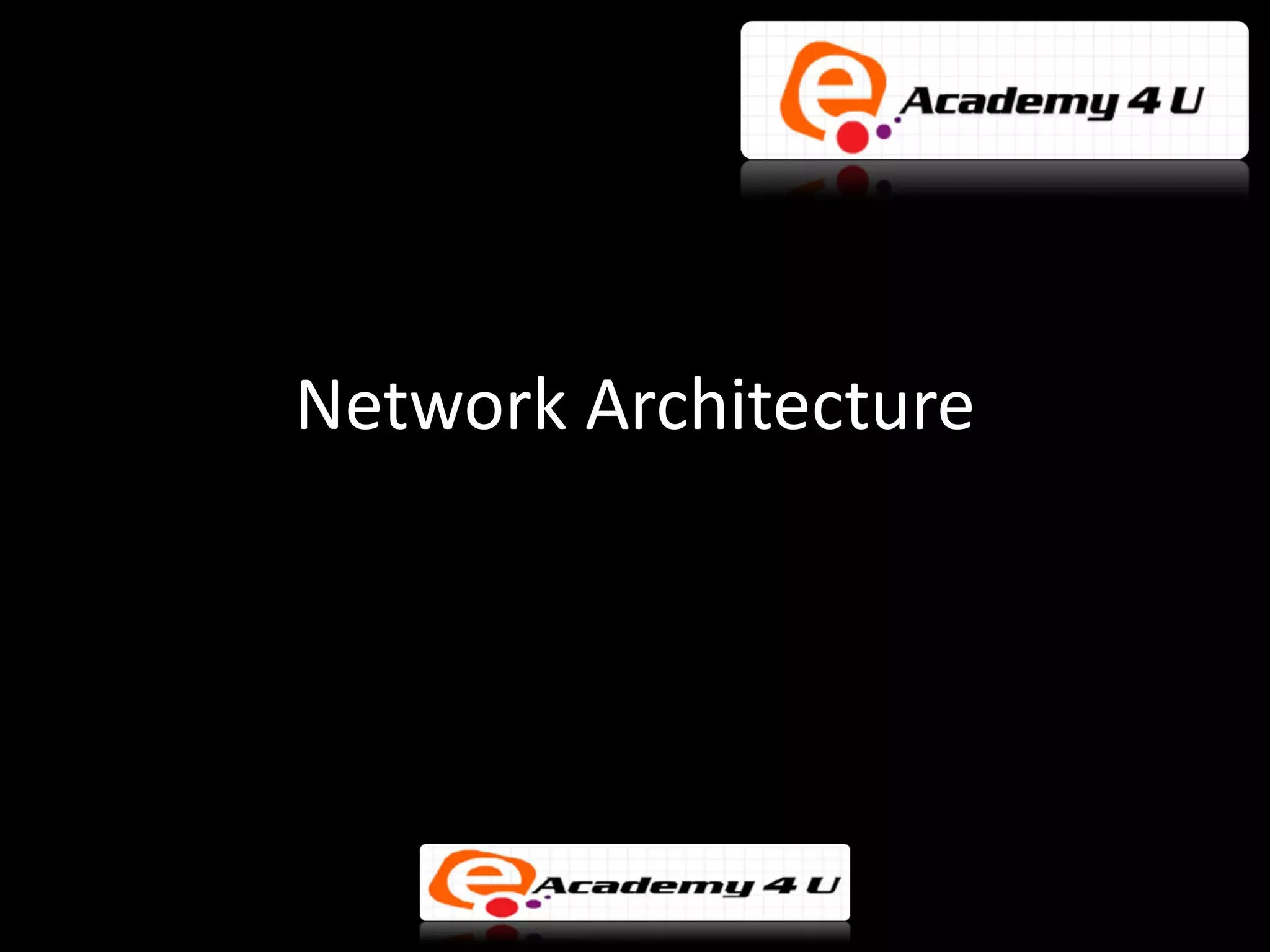 Network architecture | PPT