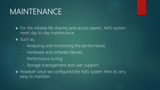Network attached storage (nas) | PPTX