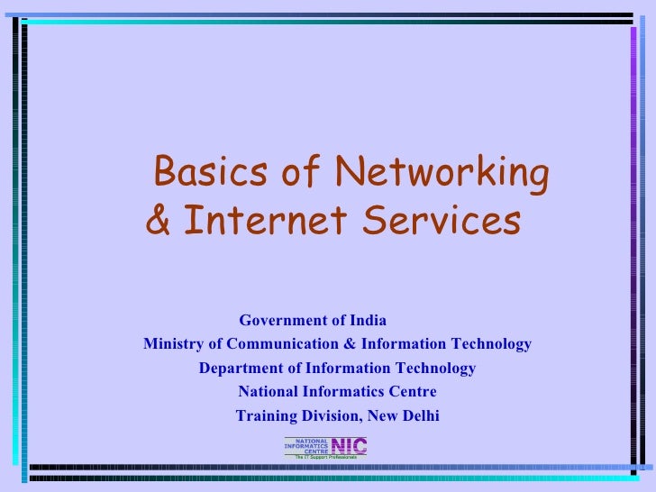 Network Basics &