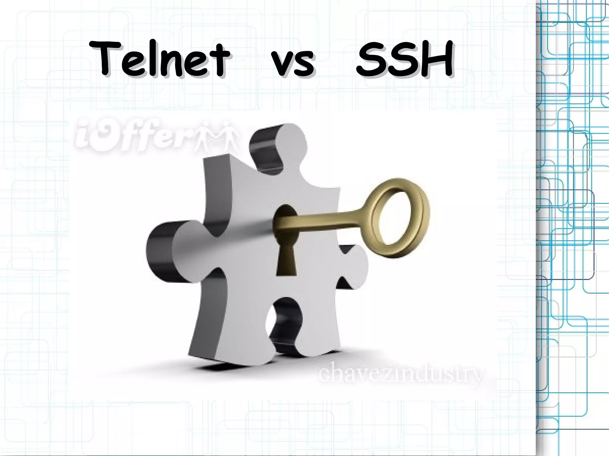 Telnet vs SSH
 
