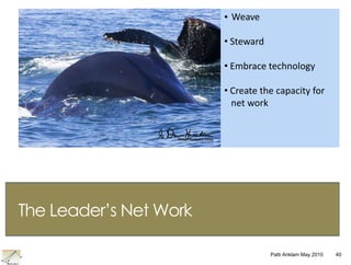 Ensure access to expertise where it is needed