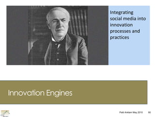 Idea Implementation: leveraging well-connected network members to help design the solution (and implementation) and identify and link to key resourcesDesign