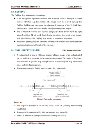 VTU Network & cyber security (1-5 Module) Full notes