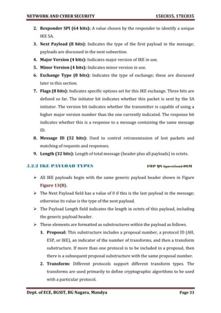 VTU Network & cyber security (1-5 Module) Full notes