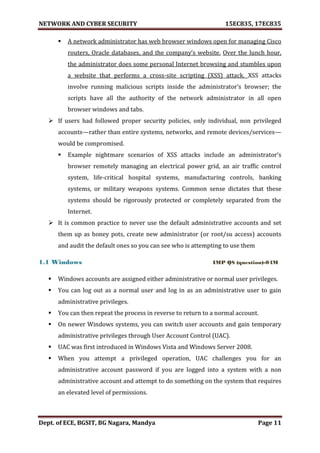 VTU Network & cyber security (1-5 Module) Full notes
