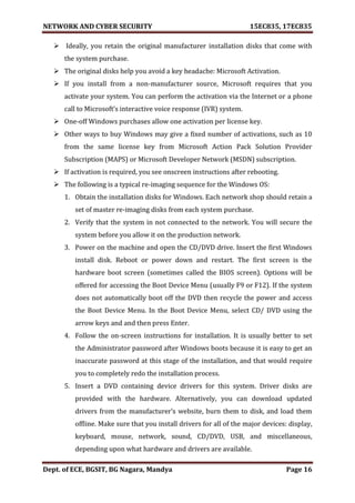 VTU Network & cyber security (1-5 Module) Full notes