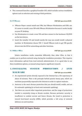 VTU Network & cyber security (1-5 Module) Full notes