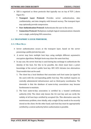 VTU Network & cyber security (1-5 Module) Full notes
