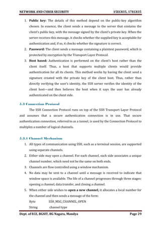 VTU Network & cyber security (1-5 Module) Full notes