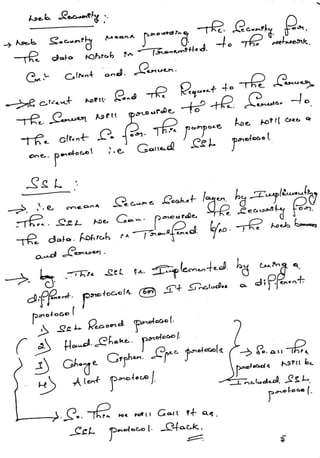 VTU Network & cyber security (1-5 Module) Full notes