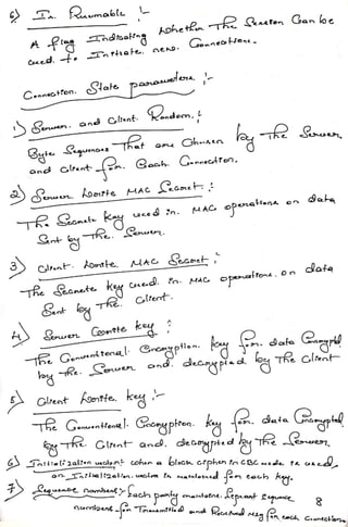 VTU Network & cyber security (1-5 Module) Full notes